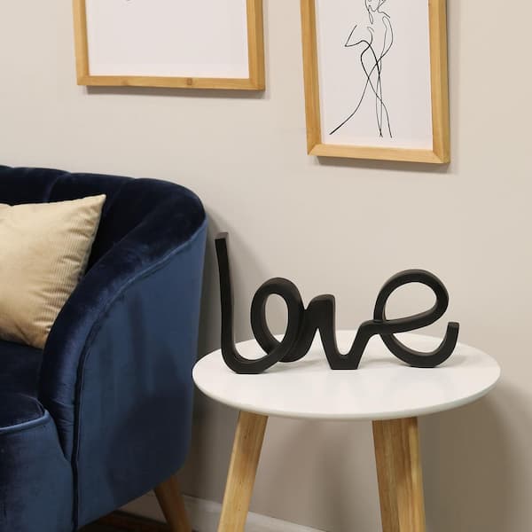 Love Letters Shaped Throw Pillow