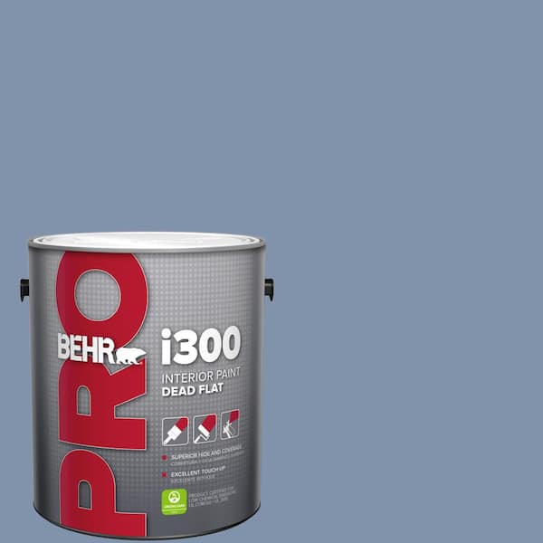 BEHR PRO 1 gal. #T16-13 Stratus Dead Flat Interior Paint