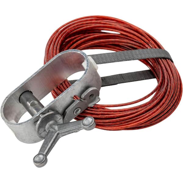 Heavy-Duty Pool Cover Winch and Cable Kit for 15 ft. Round Above Ground Pools