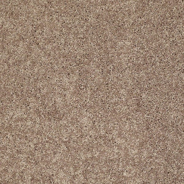 TrafficMaster 8 in. x 8 in. Texture Carpet Sample - Palmdale II - Color Cobblestone