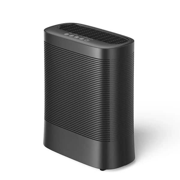 3 in 1 675 sq. ft. Handheld HEPA-True Air Purifier in Black with UV-C Light Sanitizer 3‑Stage Filtration for Home Office