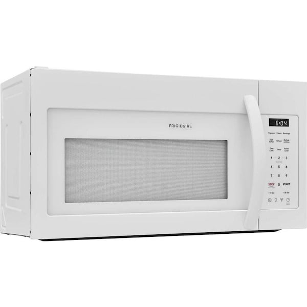 30 in Width 1.8 cu. ft. 1000 Watt Over the Range Microwave with Charcoal Filter 300 CFM in White