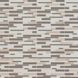 Gray Cliff Interlocking 12 in. x 12 in. Textured Multi-Surface Floor and Wall Tile (20 sq. ft./Case)