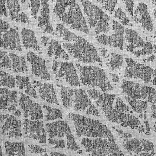 Charcoal 2 ft. x 3 ft. Abstract Indoor/Outdoor Area Rug