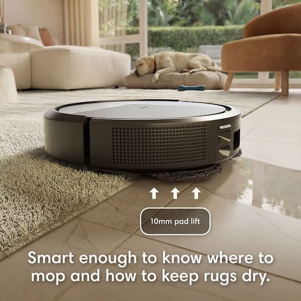 iRobot Roomba Plus 575 Combo Robot Vacuum and Mop with Smart