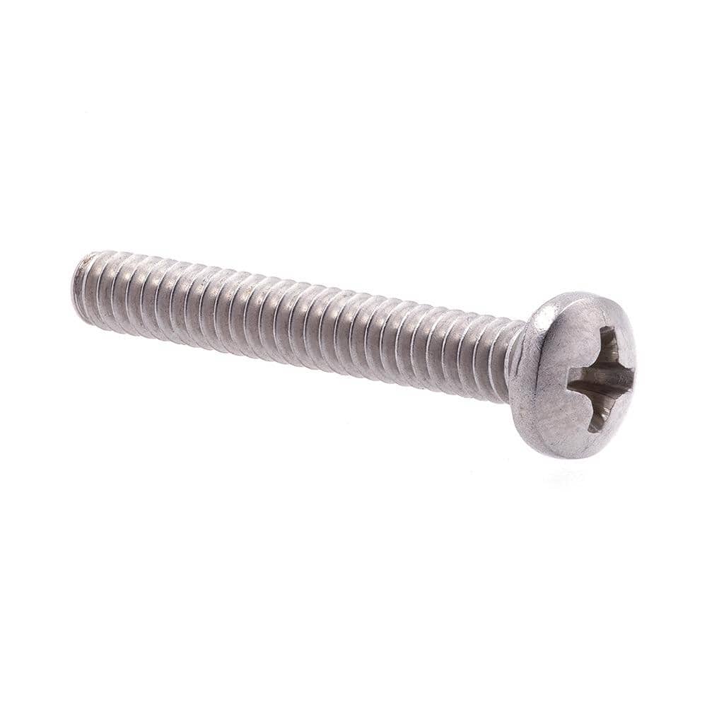 Prime-Line #12-24 X 5/8 Inch Flat Head Phillips Machine Screws, Grade 18-8 Stainless Steel, Pack Of 25