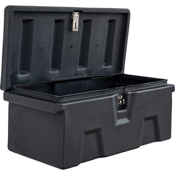 13.5 in. Plastic Tool Box in Black 13.5 in. Plastic Tool Box in Black