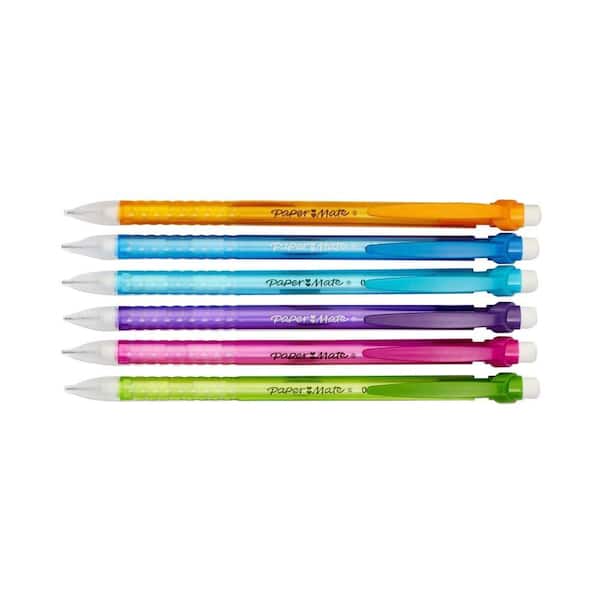 Paper Mate Assorted Colors 0.7 mm Mechanical Pencil (Pack of 10) 74403 -  The Home Depot