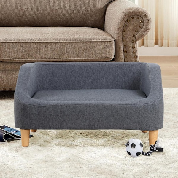 Grey dog hot sale sofa bed