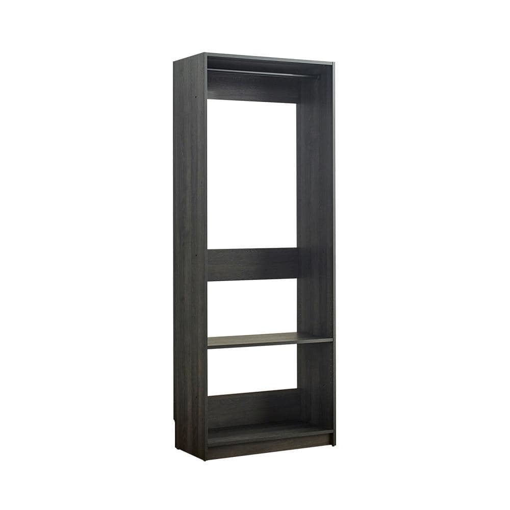 Prosper 32 in. W Gray Tower Unit 1-Shelf 1 Rod Wood Closet System price history on PriceWatchPro