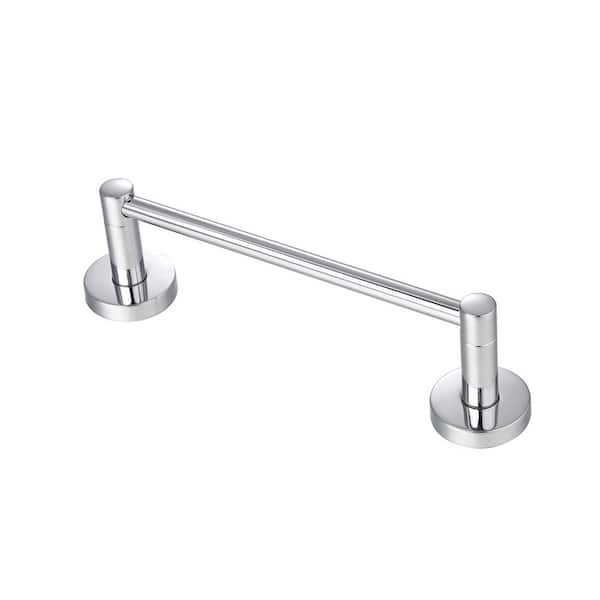 Azure 31.57 in. Wall Mounted Towel Bar-Polished Chrome Finish