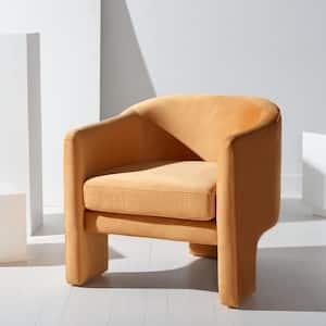 Londyn Pumpkin Orange Accent Chair