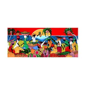 Full of Life Master's Art Floater Frame Giclee People Wall Art 47 in. x 20 in.