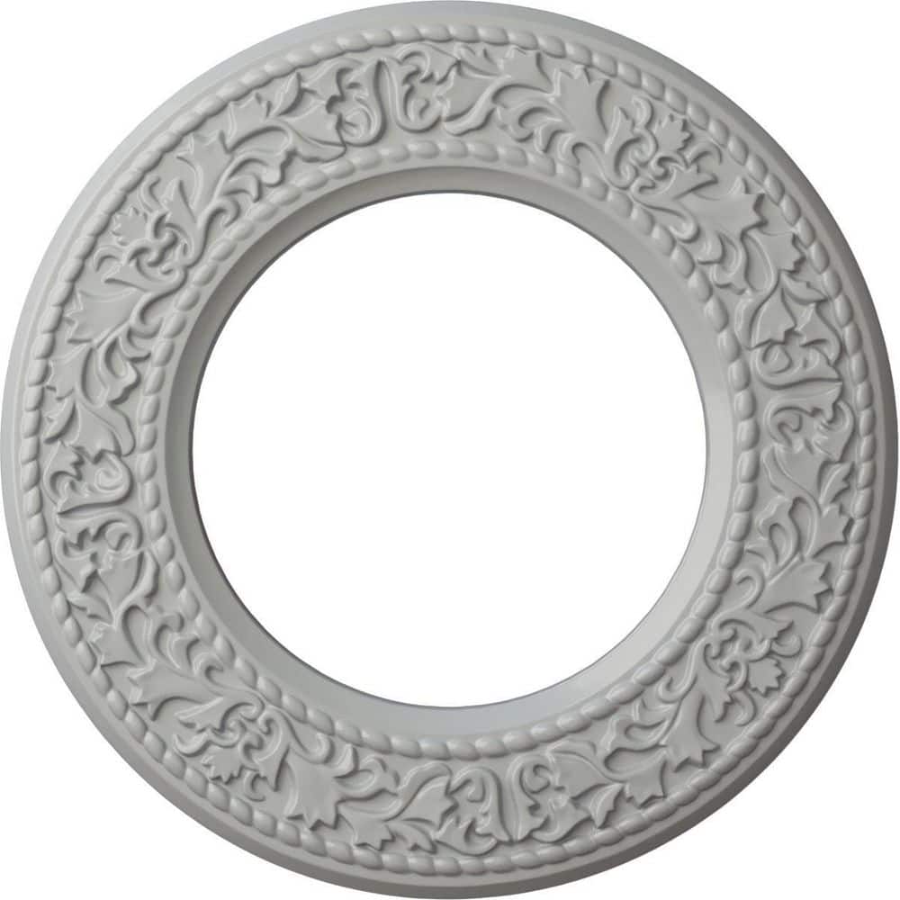 3/4 in. x 13-3/8 in. x 13-3/8 in. Polyurethane Jet Blackthorn Ceiling Medallion, Frost price history on PriceWatchPro