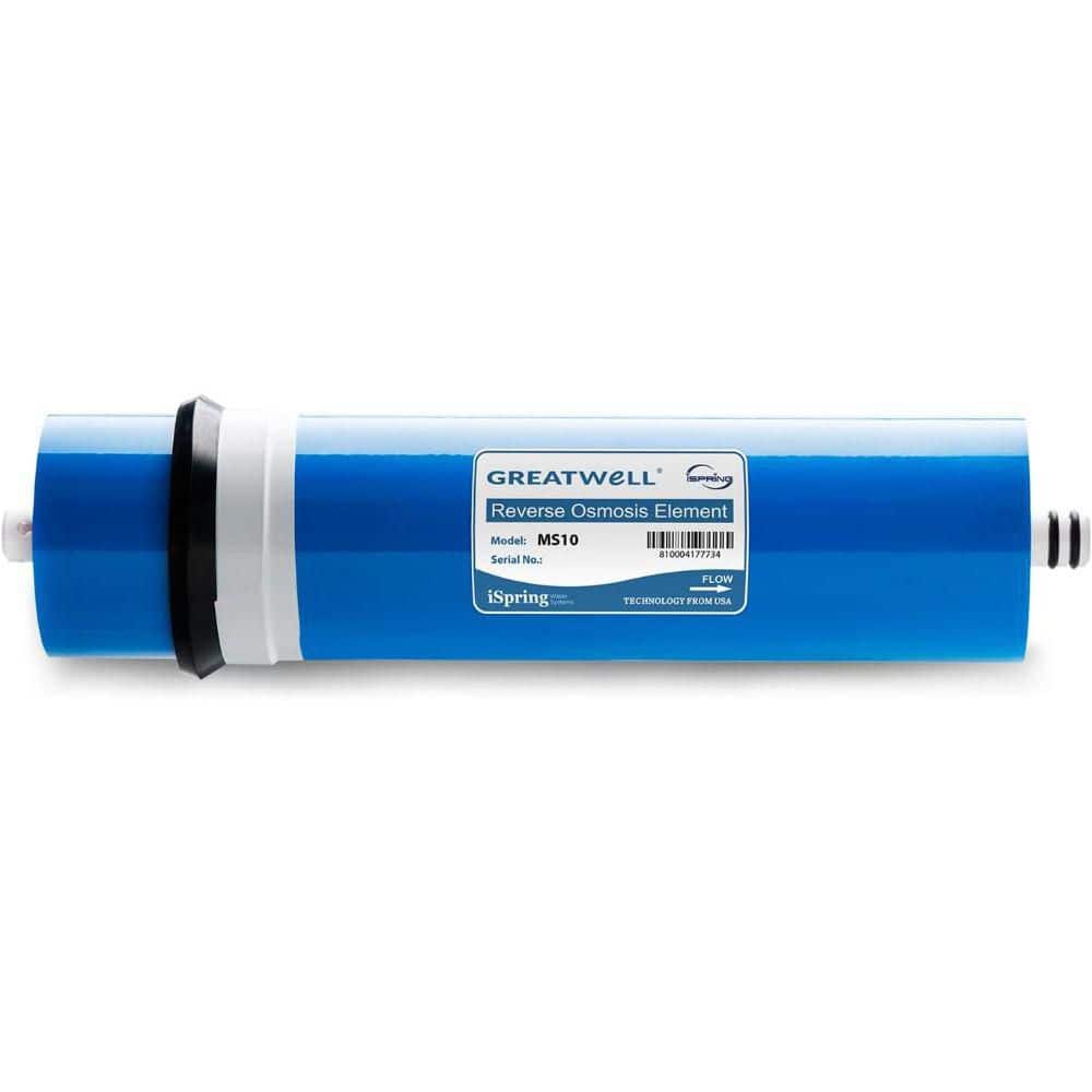 MS10 RO Membrane Replacement for RCS10T, 1000 GPD Reverse Osmosis Membrane