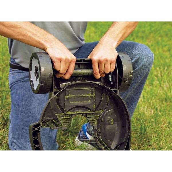 Removable Wheeled Deck for 12 in. Electric Straight Shaft Single Line  3-in-1 String Grass Trimmer/Lawn Edger/Push Mower