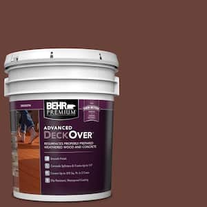 5 gal. #SC-118 Terra Cotta Smooth Solid Color Exterior Wood and Concrete Coating