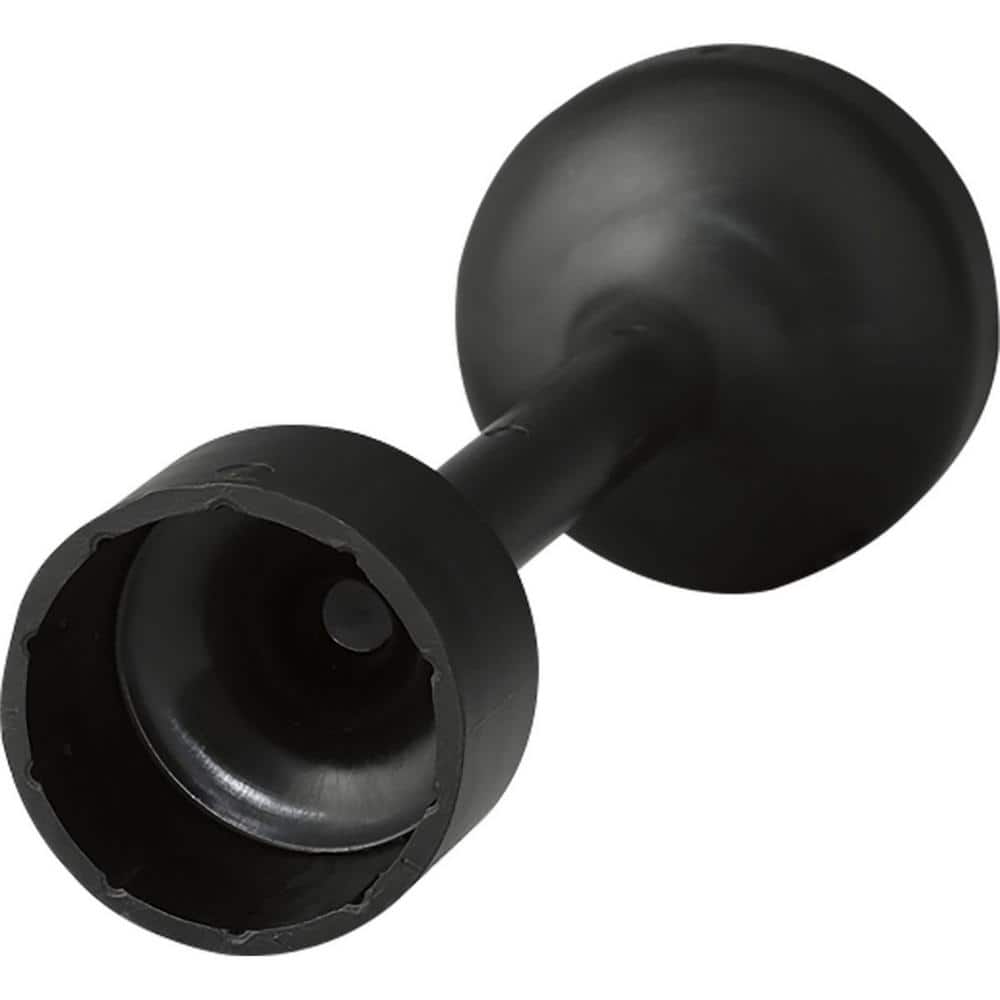Black Plastic Socket Collar Tool for Glass Shades