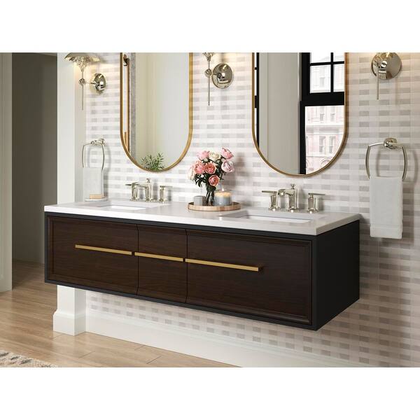 KOHLER Lodern 61 in. W x 22.4 in. D x 15.2 in. H Bathroom Vanity Cabinet without Top in Slate Grey