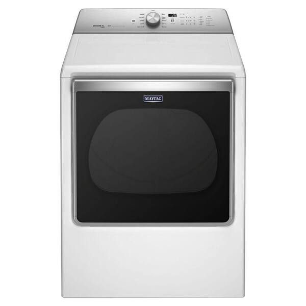 Maytag 8.8 cu. ft. Gas Dryer with Steam in White