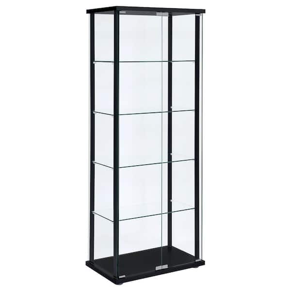 a.depeche のcadeal slide glass cabinet Amazon.com: FixtureDisplays® 40X16.5X78