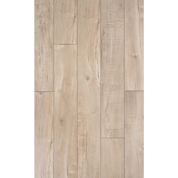 Home Decorators Collection Bywater Gray, Maple Laminate Flooring 12mm Thick
