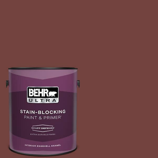 BEHR ULTRA 1 gal. #ECC-27-1 Red Pines Extra Durable Eggshell Enamel Interior Paint & Primer