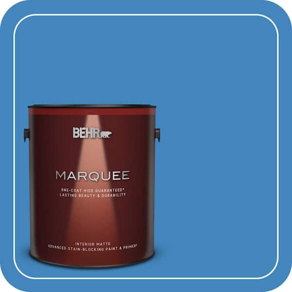 BEHR MARQUEE 1 gal. #560B-6 Warm Spring Matte Interior Paint & Primer