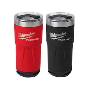 PACKOUT Red and Black 20 oz. Tumbler (2-Pack)