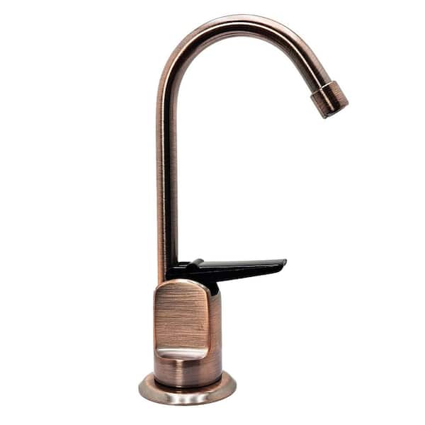 6 in. Touch-Flo Style Pure Cold Water Dispenser Faucet, Antique Copper