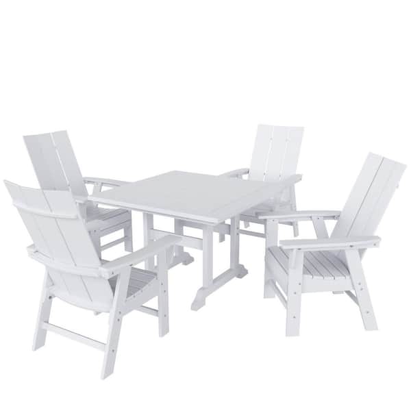 WESTIN OUTDOOR Shoreside Outdoor Patio Weather Resistant Adirondack