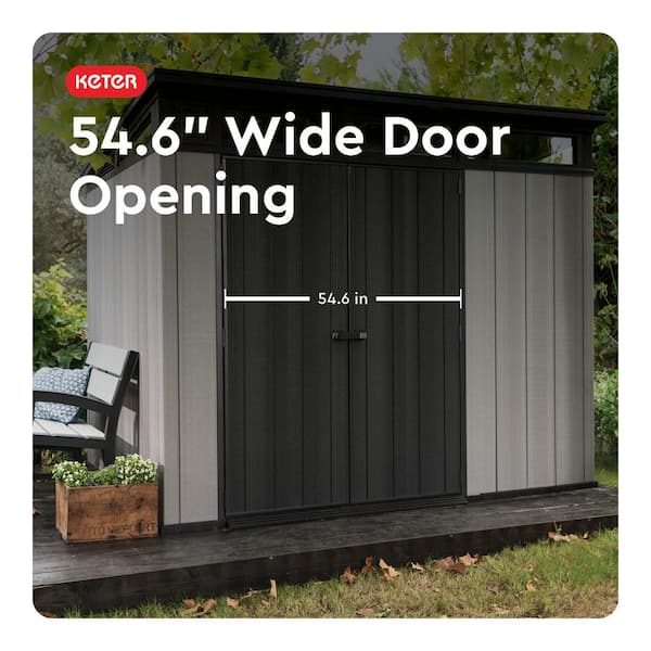 Reviews for Keter Artisan 9 ft. W x 7 ft. D Grey Large Modern