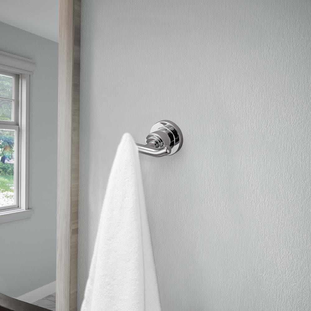 Geneva Polished Chrome Double Robe Hook for Bathroom