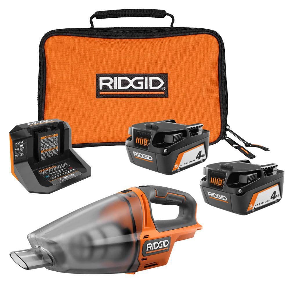 18V (2) 4.0 Ah Batteries and Charger Kit with 18V Cordless Hand Vacuum price history on PriceWatchPro