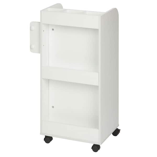 Honey-Can-Do 3-Drawer MDF Wheeled Craft Storage Cart in White CRT-06346 -  The Home Depot