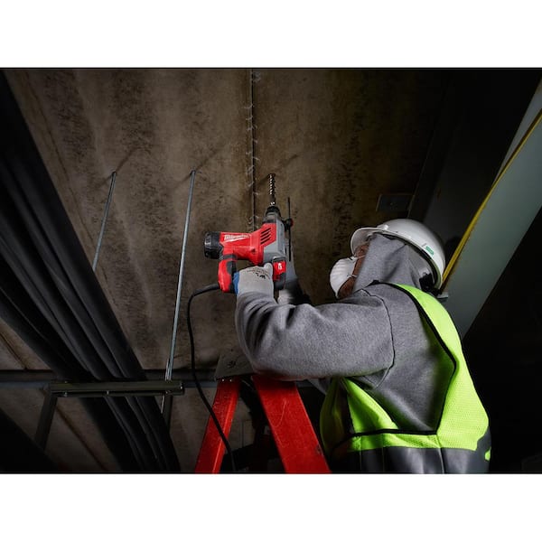Milwaukee 1-1/8 in. Corded SDS-Plus Rotary Hammer 5268-21 - The