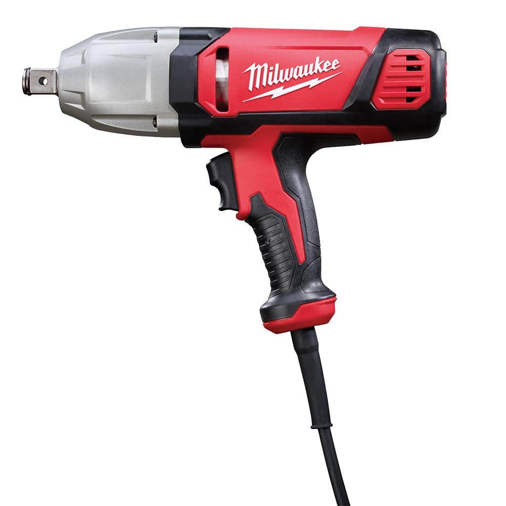Milwaukee 3/4 in. Square Drive Impact Wrench with Rocker Switch and  Friction Ring Socket Retention 9075-20 - The Home Depot