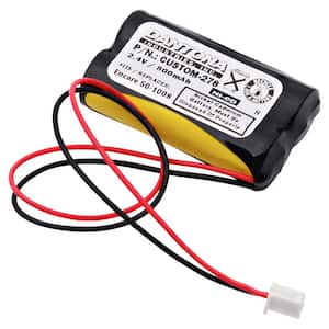 2.4-Volt 600 mAh Ni-Cd battery for Encore - 50-1008 Emergency Lighting