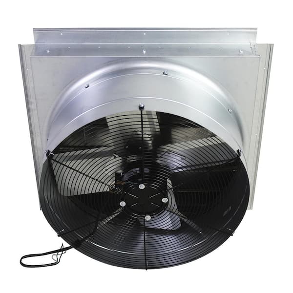 lysere jul log Maxx Air 24 in. 4100 CFM Wall Mount Industrial Exhaust Fan IF24UPS - The  Home Depot