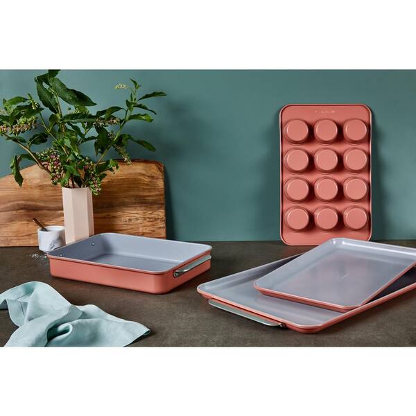 CARAWAY HOME 5-Piece Perracotta Bakeware Set BW-MINS-TER - The