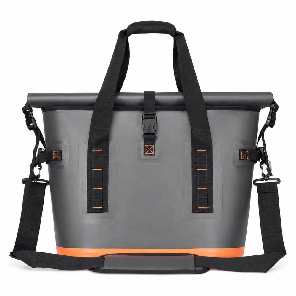 31 qt. Leak-Proof Waterproof Roll-Top Beverage Jug Chest Soft-Side Cooler in Gray with 12-Hour Ice Retention price history on PriceWatchPro