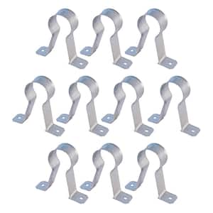 1-1/2 in. CPVC Stand Off Pipe Strap in Galvanized Steel (10-Pack)