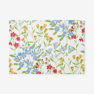 Details about   S4Sassy Camellia Kanjiro Floral Placemats With Napkins Table Decor-FL-164H 