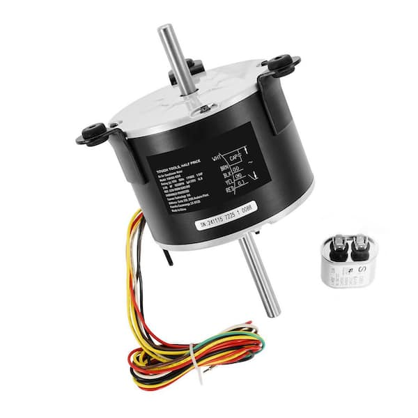 SKYSHALO RV AC Fan Motor Compatible with 1/5HP AC115V 2. 6A 1650 RPM (3 Speeds), Dometic Brisk Air I Model-Single Phase