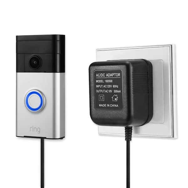 Wasserstein Power Supply Adapter for the Ring Video Doorbell, Ring Video Doorbell 2, Ring Video Doorbell Pro, Arlo Doorbell
