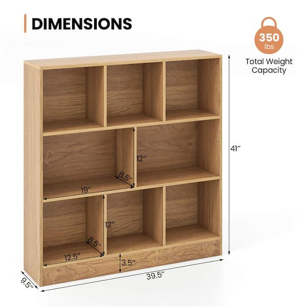 PASTIMEFACTORY×WHATWEWANT SOLIDWOODSHELF Amazon.com: 4 Tier Rotating Bookshelf Tower Spinning