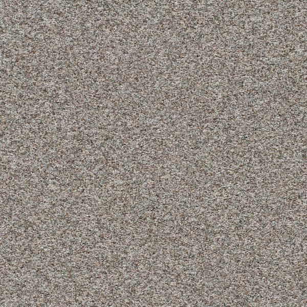 Lifeproof Modern Mosaic II-Zagar Gray-55 oz. SD Polyester Texture Installed Carpet