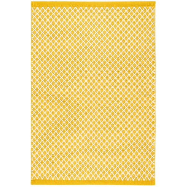 Mainsail Handwoven Yellow 5 ft. x 8 ft. Outdoor Area Rug