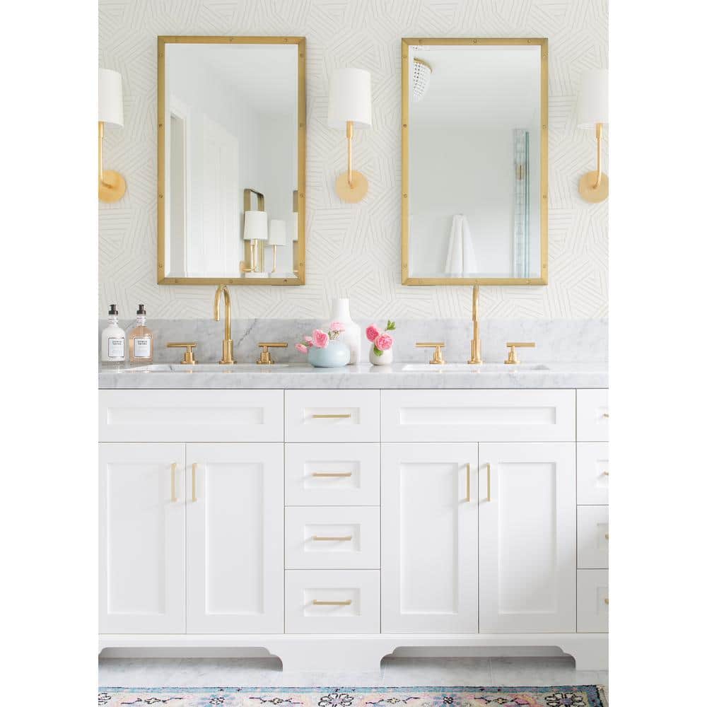 Helene Pearl Geometric Lines Non-Pasted Washable Wallpaper