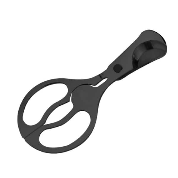 Archibald Matte Black Stainless Steel Cigar Scissors